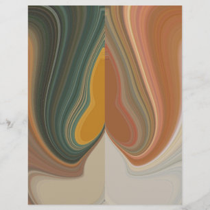 Cool Retro Abstract Graphic colourful Matata stran