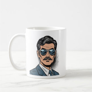 Cool Retro Gent Mug