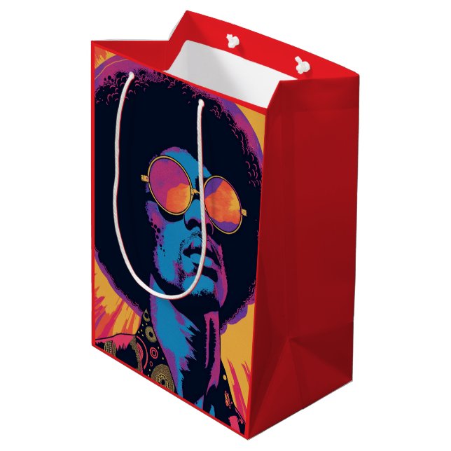 Cool/Retro Gift Bag (Back Angled)
