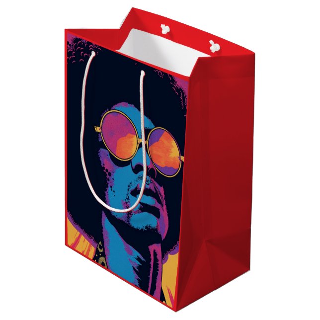 Cool/Retro Gift Bag (Back Angled)