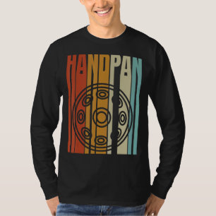 Cool Retro Handpan Player Instrument T-Shirt