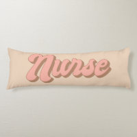 Cool Retro Nurse Pillow | Nurse Gift