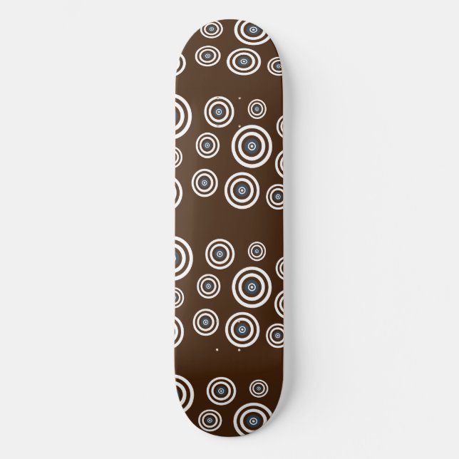 Cool retro old school skateboard (Front)