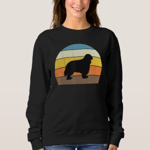 Cool Retro Sunset Cavalier King Charles Spaniels Sweatshirt