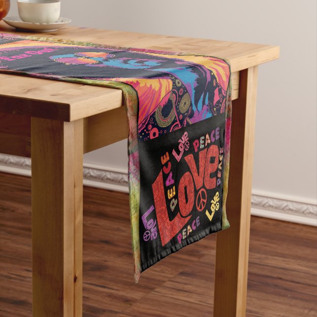Cool/Retro Table Runner (In Situ)