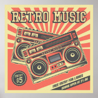 cool retro vintage music store