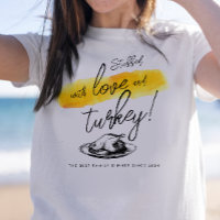 Cool Retro Vintage Thanksgiving Dinner Turkey