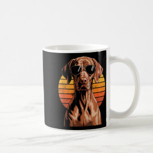 Cool Retro Vizsla Dog Mom Dad Vintage Pet Lovers  Coffee Mug