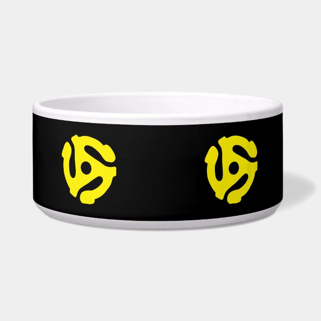 COOL Retro Yellow 45 spacer DJ (Front)