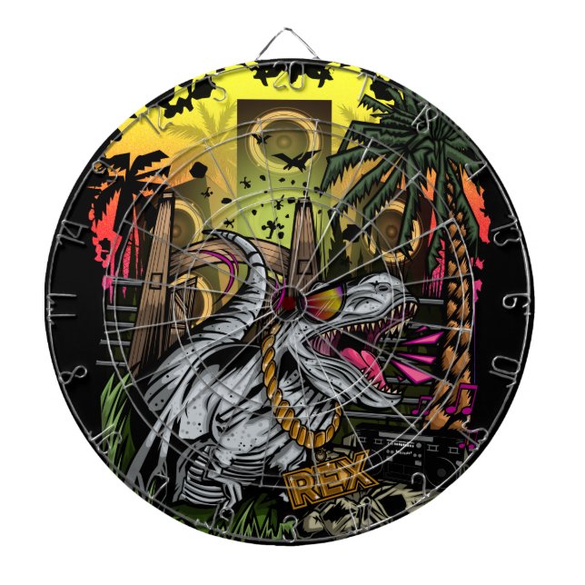 Cool REX   Dartboard (Front)