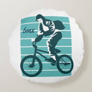 Cool Rider Design - BMX Round Cushion