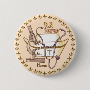 Cool RN Nurse  button