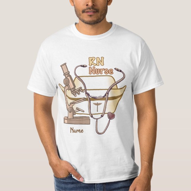 Cool RN Nurse T-Shirt (Front)
