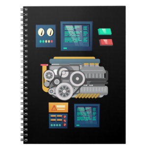 Cool Robot Artificial Intelligence Notebook