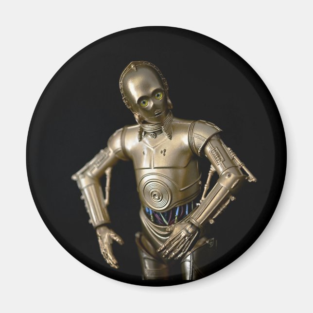 Cool Robot Toy Photography  Magnet (Front)