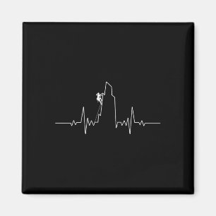 Cool Rock Climbing Art For Men Women Bouldering Ro Magnet