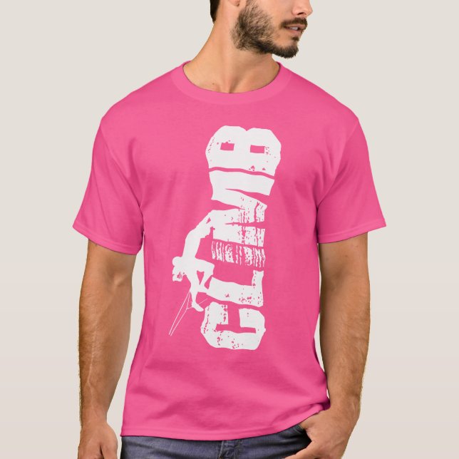 Cool Rock Climbing T-Shirt (Front)