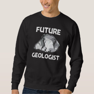 Cool Rock Collecting For Men Women Rock Collector Sweatshirt