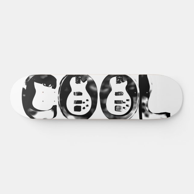 COOL ROCK GUITARS SKATEBOARD (Horz)
