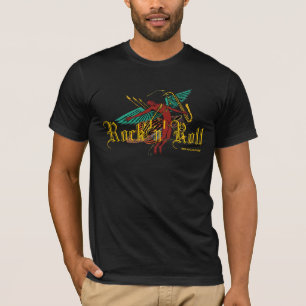 Cool Rock 'n' Roll music abstract t-shirt
