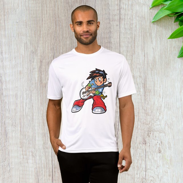 Cool Rock Star Guitarist Fun Musician  T-Shirt (Creator Uploaded)