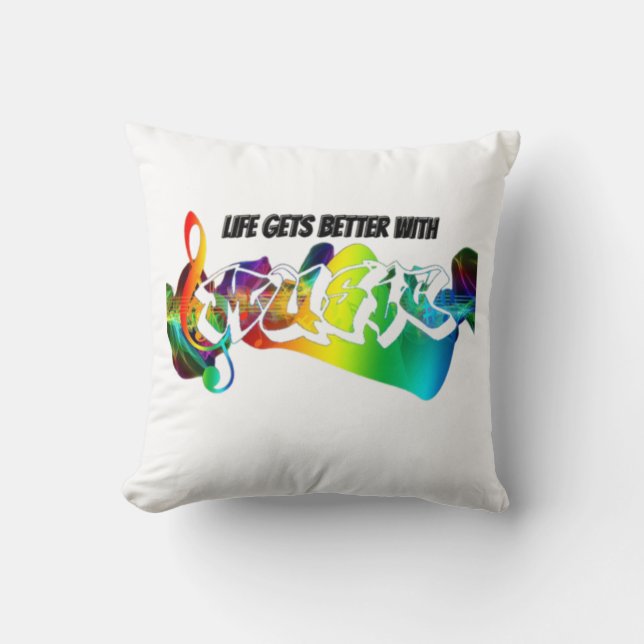 Cool Rocking Besties  Cushion (Front)