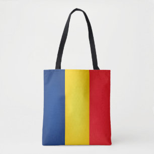 Cool Romania Flag Fashion Tote Bag