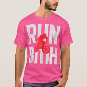 Cool Run Bmx Jumping Bmx Riding Bike Drivers T-Shirt