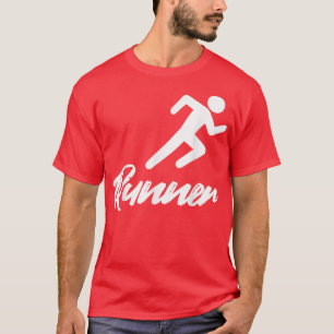Cool Runner Jogging Marathon Motivation Fitness  T-Shirt