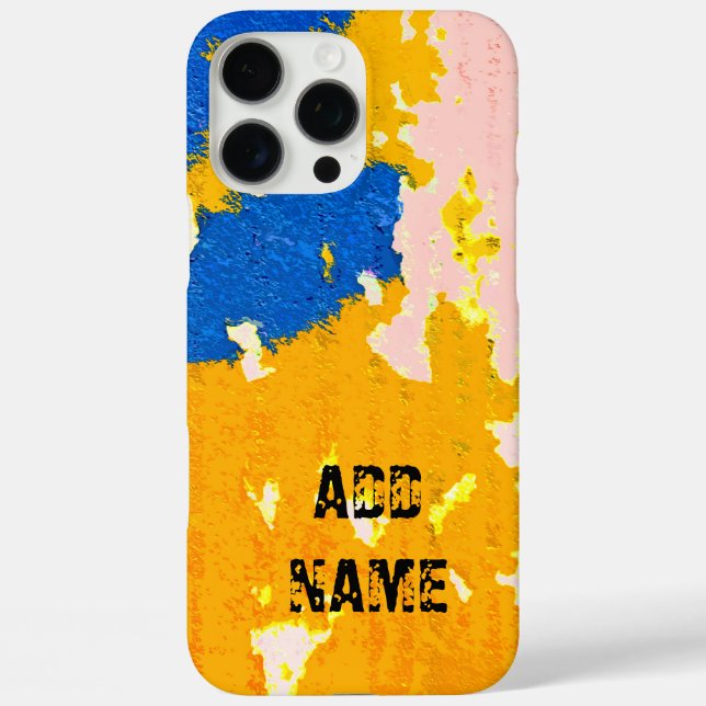COOL Rustic Abstract Pattern - Personalizable Case-Mate iPhone Case (Back)