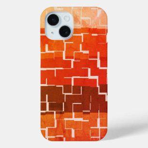 Cool Rustic Autumn Colours iPhone 15 Case