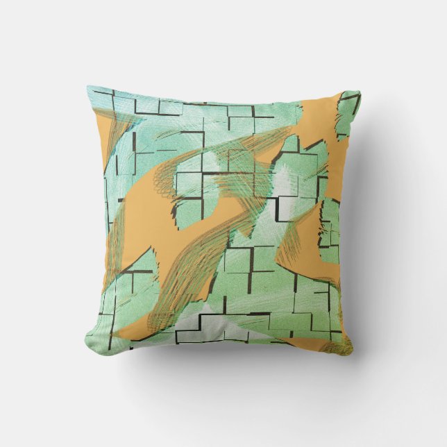 COOL Rustic Pattern Cushion (Front)