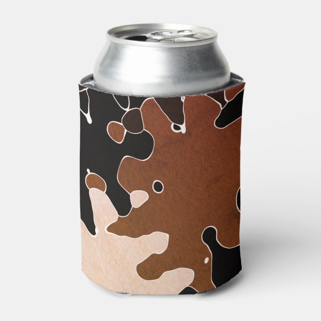 COOL Rustic Shapes Can Cooler (Can Front)