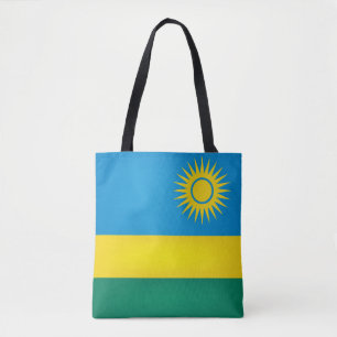 Cool Rwanda Flag Fashion Tote Bag