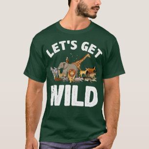 Cool Safari Animal For Men Women Zoo Jungle Wildli T-Shirt