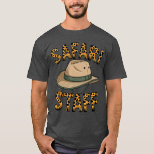 Cool Safari Costume for Men Women Adult Africa Saf T-Shirt