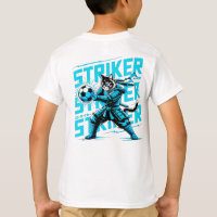 Cool Samurai Cat Soccer Striker - Gift for soccer