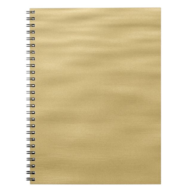 Cool Sandy Beach Look Spiral Notebook (Front)