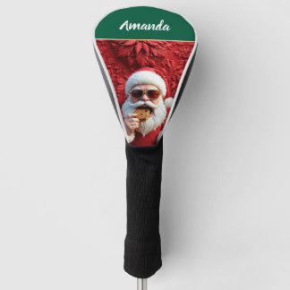 Cool Santa Claus Golf Head Cover