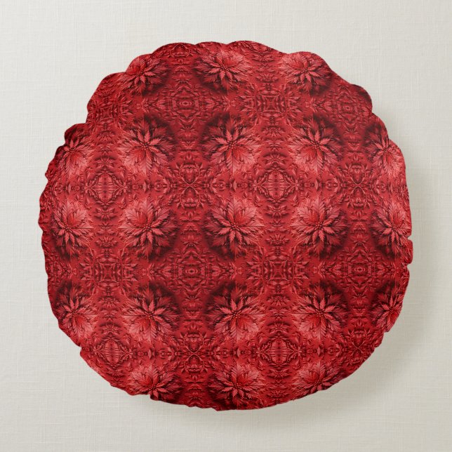Cool Santa Claus Round Cushion (Front)