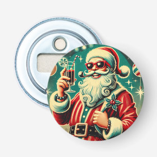 Cool Santa Funny Christmas Bottle Opener