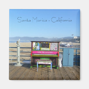 Cool Santa Monica Magnet! Magnet