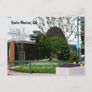Cool Santa Monica Postcard! Postcard