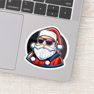 Cool santa sticker 