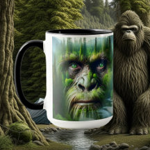 Cool Sasquatch in the Woods