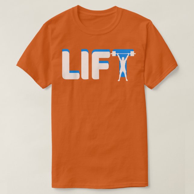 Cool Saying Weight Lifting Dumbbell Fitness Traini T-Shirt (Design Front)