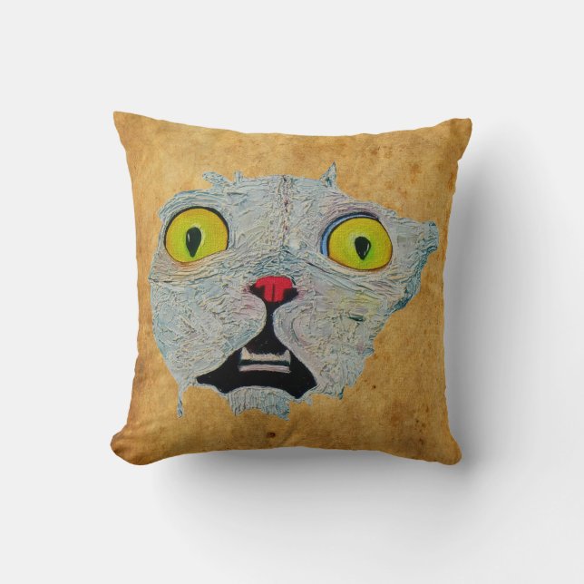 Cool Scary Eyes Pillow! Cushion (Front)