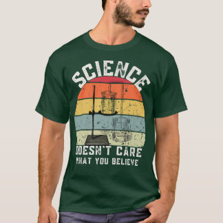 Cool Science Art For Men Women Scientist Science L T-Shirt