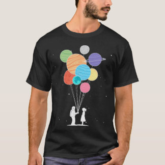 Cool Science Astronomy Astronaut Planets T Shirts 