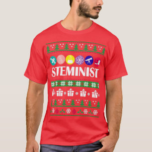 Cool Science Christmas Sweater Steminist for Women